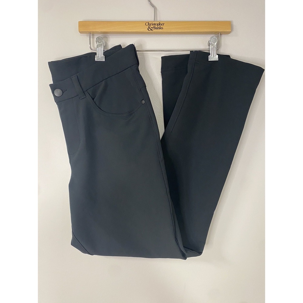 Panama‎ Jack Pants Men's Black Chino Performance Golf Pants Casual Stretch 32x32